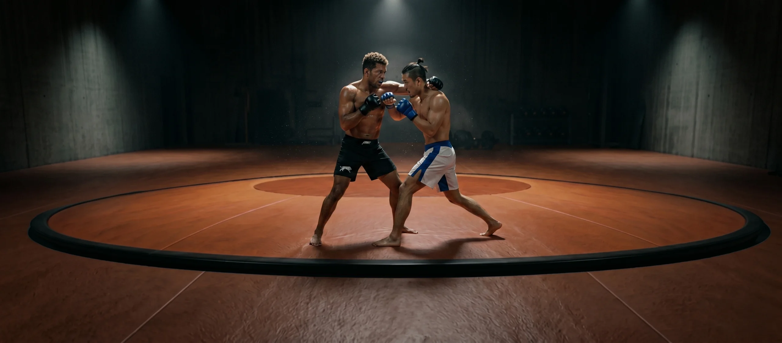 Suju mma fighters sparring